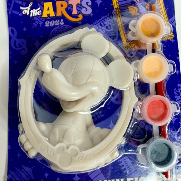 NWT. Disney Mickey Mouse 2024 Epcot Festival Of The Arts Paint Your Own - Picture 3 of 10